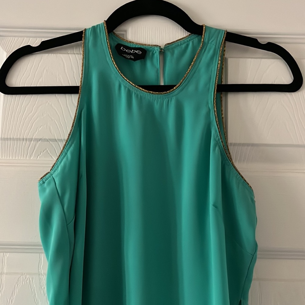 Bebe Slit Open Back Top - Picture 2 of 5